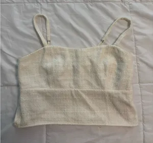 Abercrombie Crop Top White thumbnail 1