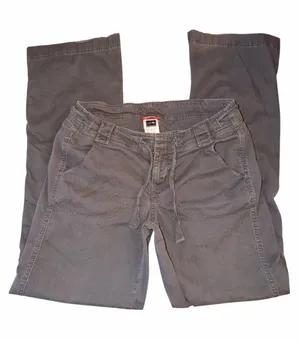 The North Face Women’s Gray Convertible Hiking Pants Drawstring Size 6 thumbnail 1
