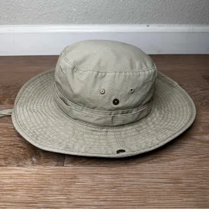 Free Authority Outdoor Women's Tan Wide Brim UV Protection Sun Hat, Size S/M thumbnail 3