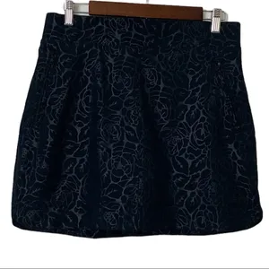 Orvis Floral Print Skort Size Small Black‎ thumbnail 1