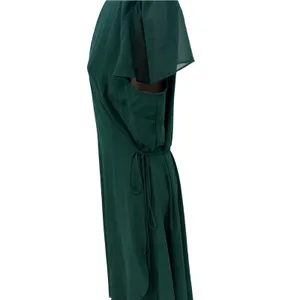 Baltic Born Bristol Midi Wrap Dress Emerald Green Flutter Sleeve NWT Size 2X thumbnail 6
