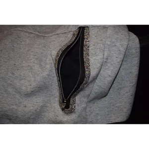 Nike Sportswear Tech‎ Fleece Crewneck Sweatshirt Heather Grey Women's Medium thumbnail 7