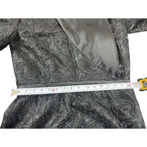 Lily & Taylor Black Lace Formal Dress Women’s 6 Satin Shawl Collar Midi Evening thumbnail 12