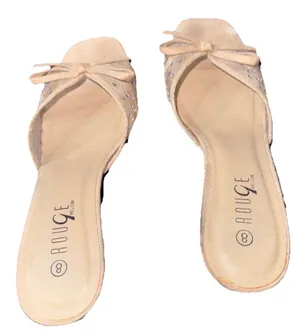 Tan kitten heels Size 8 thumbnail 3