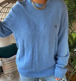 Vintage Baggy Boho Blue Sweater Size 2XL Granolacore thumbnail 1