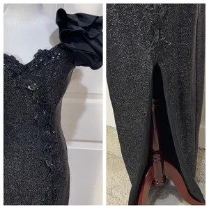 Vintage Nadine black gown thumbnail 6