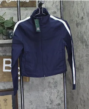 Wild Fable Womens Full Zip Track Jacket 94459392 Navy Blue 2XS thumbnail 1