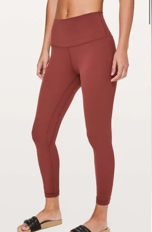 Lululemon Align Pants leggings II *25" Savannah high rise brick cayenne chianti thumbnail 1
