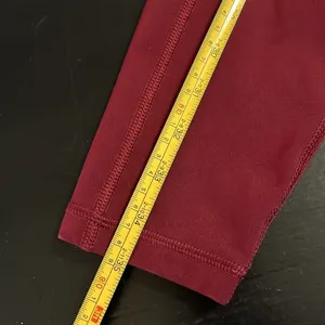 American Eagle The Everything Pocket Legging Burgundy High Waisted Womens Medium thumbnail 2