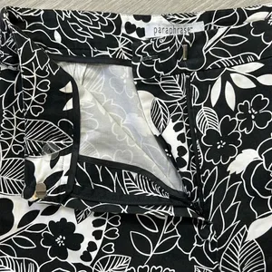 Paraphrase • floral printed cropped pants thumbnail 8