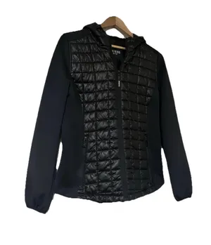 Guess Women’s Quilted Hybrid Jacket Medium Designer Outerwear thumbnail 1