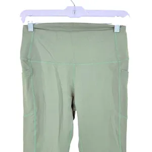 BuffBunny Sage Green Workout Leggings Size Large thumbnail 2