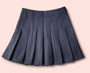 Black pleated mini skirt/ tennis skirt thumbnail 2