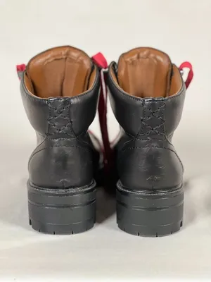 American Eagle Women's Black Lace-up Boots size 6 thumbnail 2