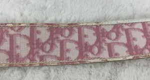 Authentic Pink Monogram Belt thumbnail 14