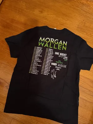 Morgan Wallen One Night at A Time World Tour 2023 Concert Shirt thumbnail 2
