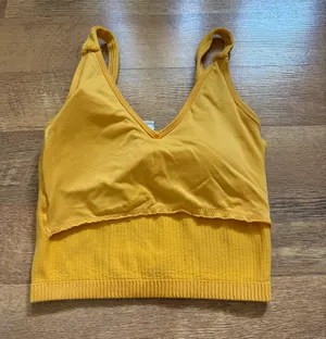 Wishlist Padded Orange Tank Top thumbnail 3