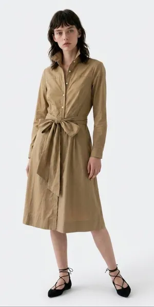 J. Crew belted dress in size 6 thumbnail 1