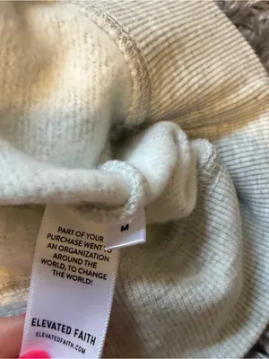Elevated Faith Hoodie - size medium thumbnail 6