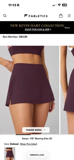 Mini Skirt Fabletics thumbnail 2