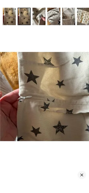 Altar’d State | Star printed corduroy style 100% cotton mini skirt thumbnail 5