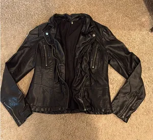 Free People Leather Jacket thumbnail 1