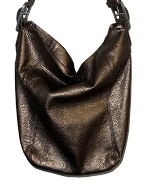ROCKPORT Women’s Faux Leather Brown Metallic Shoulder Bag PocketBook‎ Adjustable thumbnail 1