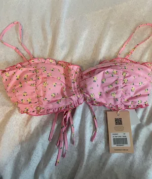 Tiger Mist BNWT  pink floral top thumbnail 1
