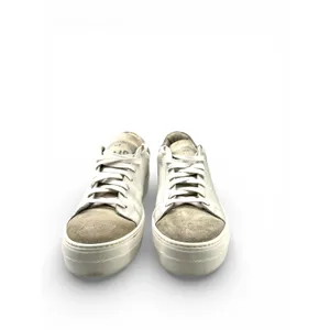 P448 Thea Platform Sneakers 11 perforated logo Italian Luxury Shoes Lace Up thumbnail 3