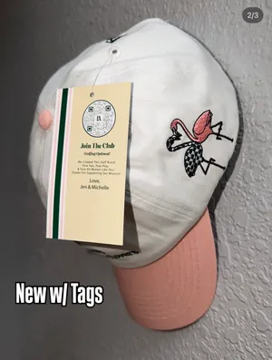 Golf Hat White thumbnail 2