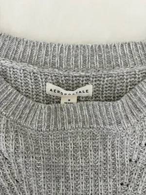 Aeropostale Gray Sweater  thumbnail 3