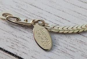 American Showcase Gold Tone Bracelet - Broken - Repair Needed thumbnail 2