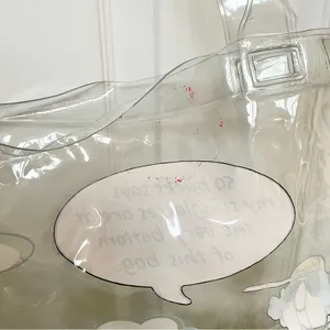 NWOT Vintage Hallmark Maxine Clear Beach Tote bag thumbnail 5