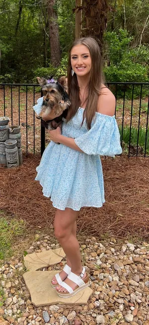 Blue dress thumbnail 1