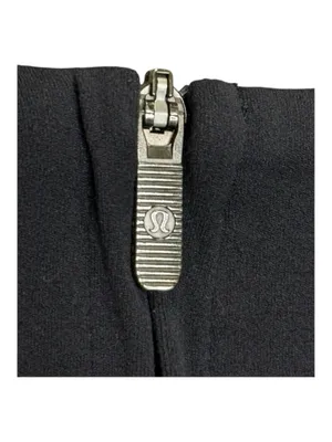 Lululemon ✵ Align High Rise Zip Front Nulu Cropped Pant 25" ✵ Black ✵ 6 W5FMES thumbnail 8