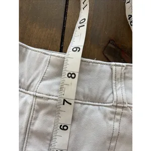 Spanx Twill Shorts Womens Size M Gray Pull On Shaping Utility Pockets Stretch thumbnail 6