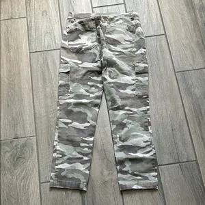J. Crew Camouflage Pants in Green and Gray thumbnail 6