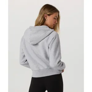 VUORI Restore Half Zip Hoodie in Light Heather Grey Size XL NEW thumbnail 3