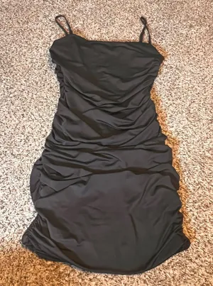 Yissang‎ Ruched Bodycon Dress Sleeveless Cocktail Party Dress XL thumbnail 1