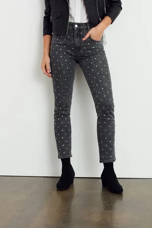 Anthropologie Pilcro Ultra High Rise Slim Beaded Jeans thumbnail 2
