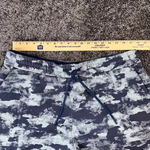 Lululemon Loungeful High-Rise Short 7" Heritage Camo Wash WP Blue Multi Size‎ 16 thumbnail 10