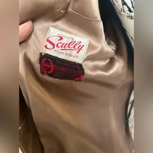 Vintage Scully Leather Coat – Made for Hamley & Co. Pendleton, OR thumbnail 4