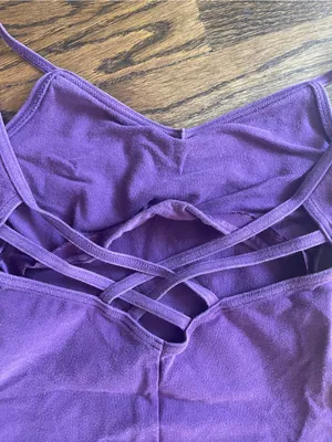 Girls' Purple One-Piece Bodysuit thumbnail 3