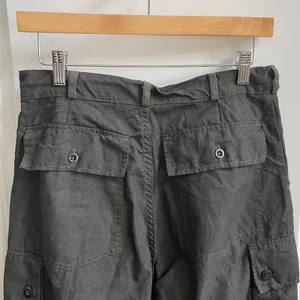 Urban Renewal Cargo Pants Womens 29 Green Grey Gorpcore Wide Leg Reworked NEW thumbnail 5