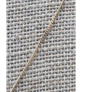 Cute 18" Curb Chain Dainty Two Tone Heart Pendant Necklace Valentine Sweetheart thumbnail 5