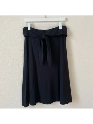 Title Nine 3 In 1 Super Skirt Black Size Small Athleisure Neutral Goth Casual thumbnail 2