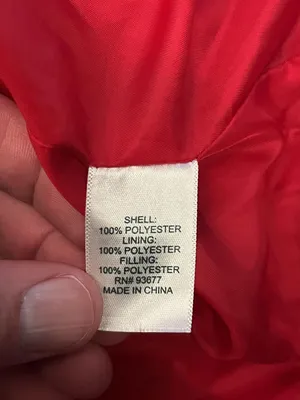 St Johns Bay Vest Womens Large Red Quilted Puffer Lightweight Zip Front Pockets thumbnail 6