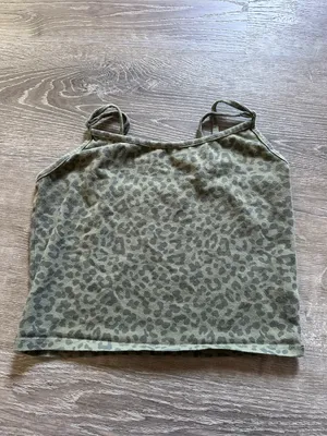 American Eagle Green Tank thumbnail 1
