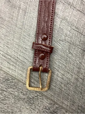 Native Southwestern Hand Seed Leather Belt thumbnail 10