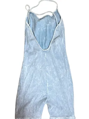 AS Revival fabric washed romper Blue Size XXL thumbnail 2